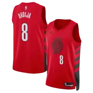 NBA Portland Jersey Red - Deni Avdija 24/25