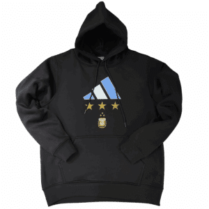 Messi Argentina Hoodie Black
