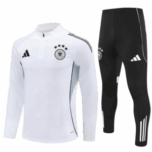 Germany Long Sleeve Tracksuit White