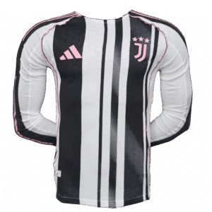Juventus Long Sleeve Home Shirt 25/26