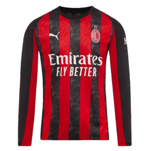 AC Milan Long Sleeve Home Shirt 25/26