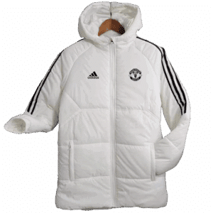 Manchester United Long Windbreaker White