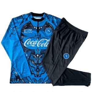 Napoli Kids Long Sleeve Tracksuit Blue