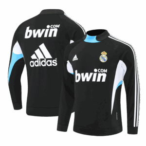Real Madrid Retro Jacket Black 08/09
