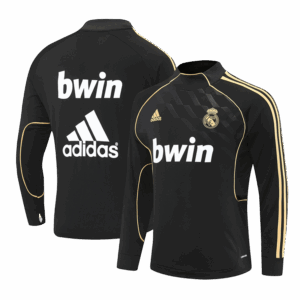 Real Madrid Retro Jacket Black 11/12
