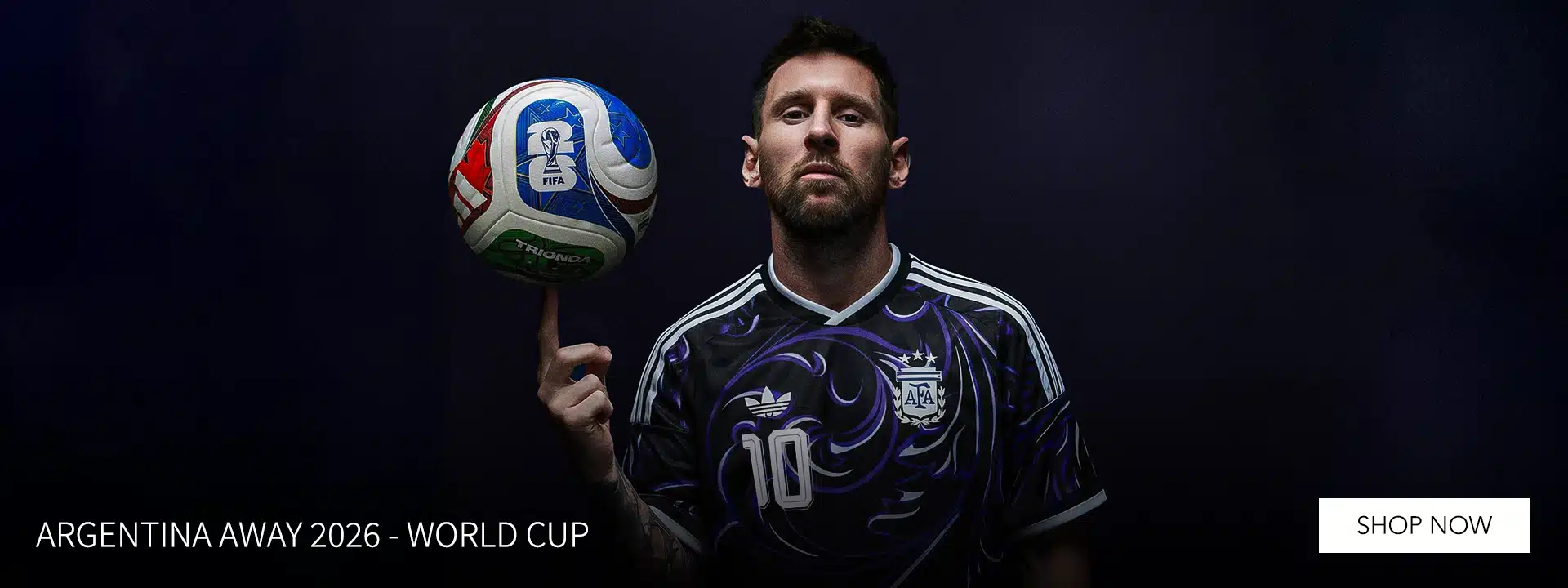 Argentina away 2026 banner